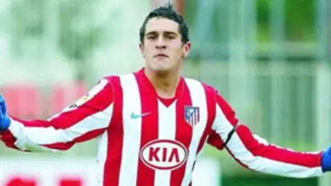 koke celebrando un gol