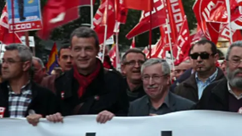 murcia, manifestacion, ugt, ccoo, recorte, valc&aacute;rcel, toxo, m&eacute;ndez