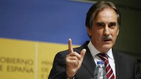 Valeriano G&oacute;mez, ministro de Trabajo.