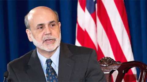 El presidente de la Fed, Ben Bernanke