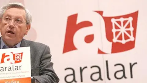 Patxi Zabaleta, l&iacute;der de Aralar.
