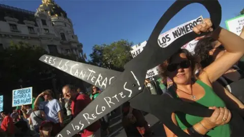 Manifestaci&oacute;n contra los recortes en Educaci&oacute;n el martes en Madrid.