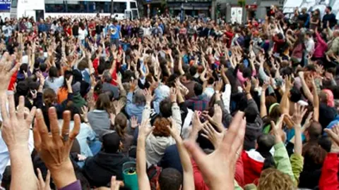 protestas puerta del sol