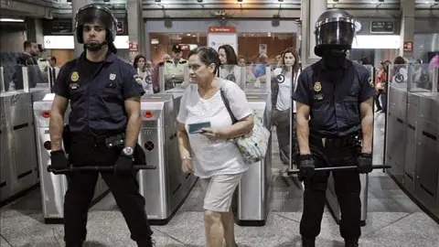 huelga tran sporte p&uacute;blico
