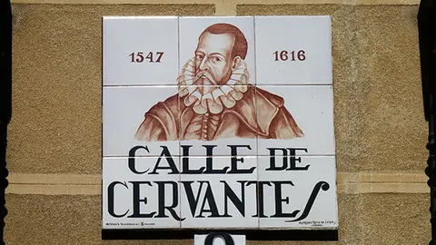 cervantes-calle