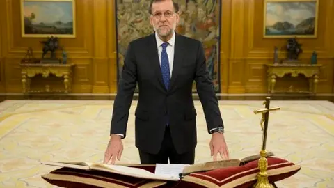 rajoy jura el cargo