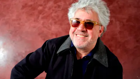 LOS ANGELES, CA - NOVEMBER 08:  Portrait of Director Pedro Almodovar at TheWrap's Awards Season Screening Series Presents "The Skin I Live In" - Portraits on November 8, 2011 in Los Angeles, California.  (Photo by Jerod Harris/Getty Images for TheWrap)