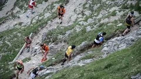 running