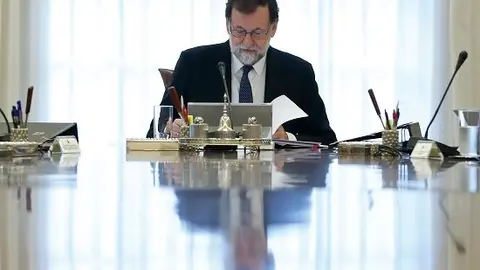 21/10/2017. Consejo de Ministros extraordinarioEFE/Juan Carlos Hidalgo ***POOL***