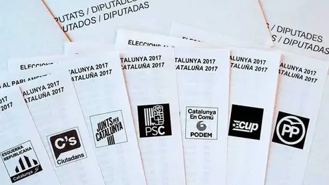 papeletas catalunya