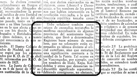 decreto franquismo