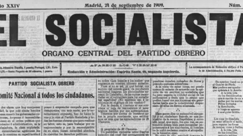 portada el socialista 24 septiembre 1909