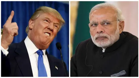 trump-modi india