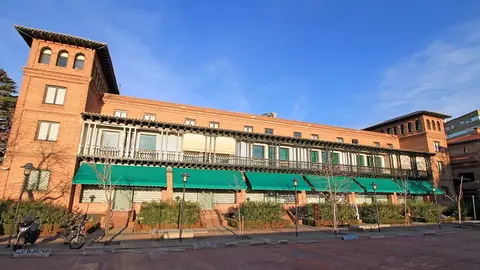 Pabellon Transatlantico de la Residencia de Estudiantes de Madrid (Espana). Construido en 1915.