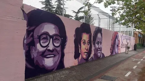 mural feminista barrio concepcion madrid 2