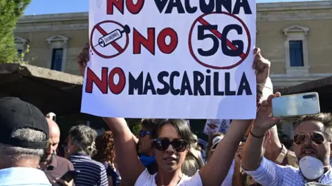 Negacionistas de la pandemia