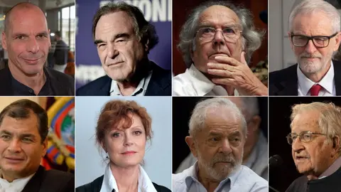 lideres contra bloqueo cuba