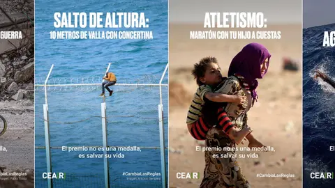 campa&ntilde;a CEAR montaje