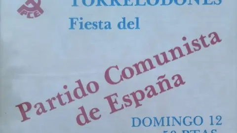 portada entrada fiesta pce 1977