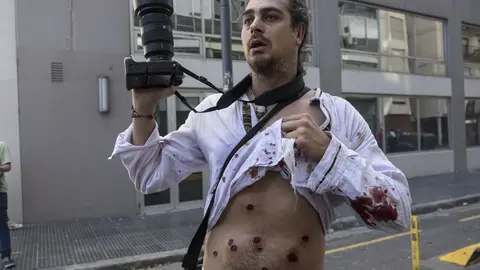 Reportero gr&aacute;fico argentino