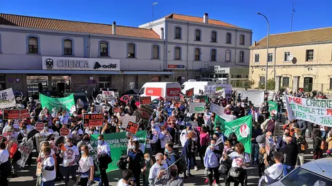 manifestacion cuencua contra ganaderia industrial