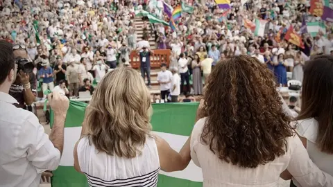 por andalucia acto campa&ntilde;a