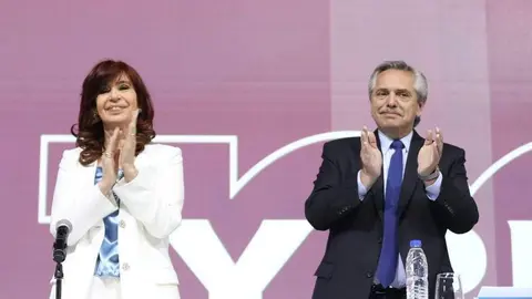 cristina y alberto fernandez
