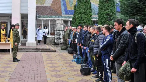 Reclutamiento de soldados en Rusia