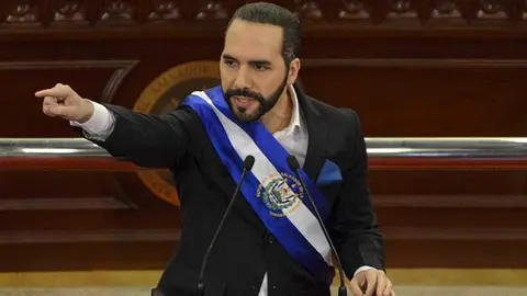 presidente de El Salvador,&nbsp;Nayid Bukele