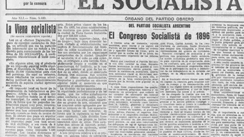 El Socialista (31 de agosto de 1926. N&uacute;m: 5483)