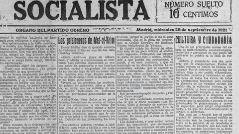 El Socialista de 28 de septiembre de 1921 (n&uacute;mero 3940)