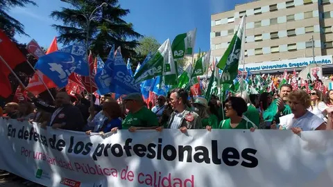 protesta sanidad madrid