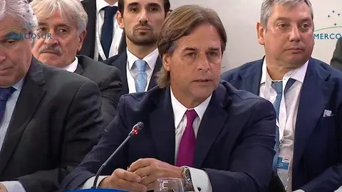 Luis Lacalle, presidente de Uruguay