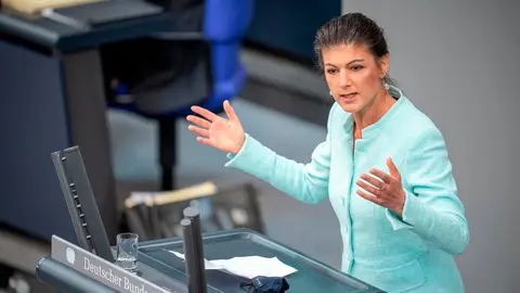 Sara Wagenhnet, l&iacute;der del BSW alem&aacute;n