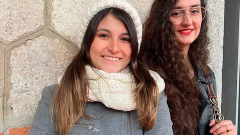 Silvia Ortiz y Emma Entrena