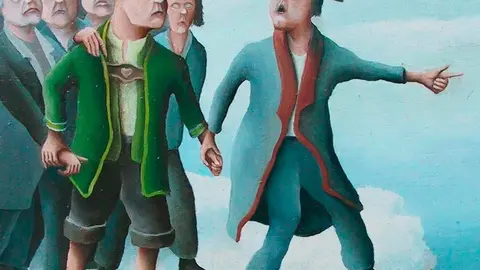 Fragmento (&Oacute;leo, cortes&iacute;a de Hans B&auml;chle)