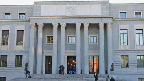 CSIC's central building in Chamartin district in Madrid (Spain). Designed by Miguel Fisac and Ricardo Fernandez Vallespin and built in 1943.