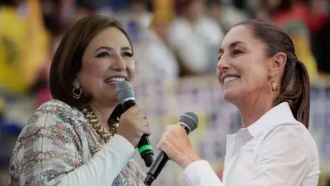 Claudia Sheinbaum y X&oacute;chitl G&aacute;lvez