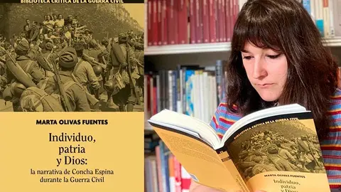 Marta Olivas, autora del libro &ldquo;Individuo, patria y Dios: la narrativa de Concha Espina durante la Guerra Civil&rdquo;