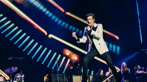 Brandon Flowers&nbsp;(Foto: Mad Cool Madrid)

The Killers - Rebel Diamonds Tour - 2024
Mad Cool Festival
Madrid, Spain
7.13.24