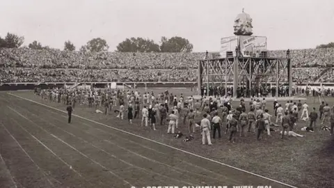 Imagen de las Olimpiadas Obreras de 1931, en Viena