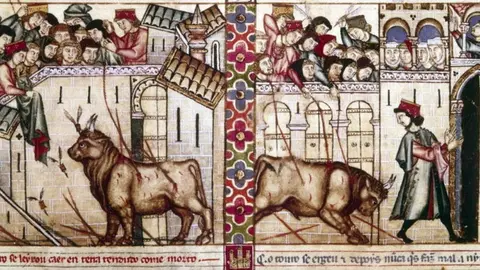 Ilustraci&oacute;n en una cantiga de Alfonso X