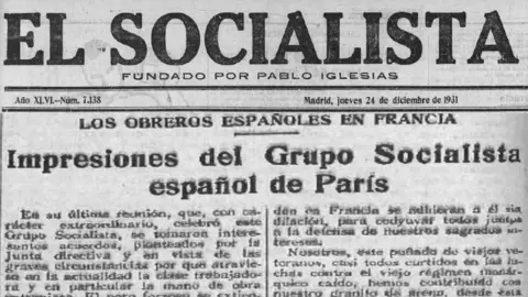 El Socialista,&nbsp;n&uacute;mero 7138 (24/12/1931)