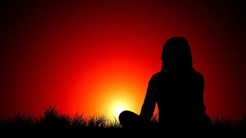 mujer_atardecer