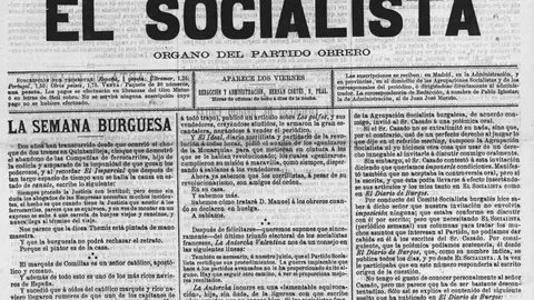 'El Socialista', n&uacute;mero 395, del 29 de septiembre de 1893