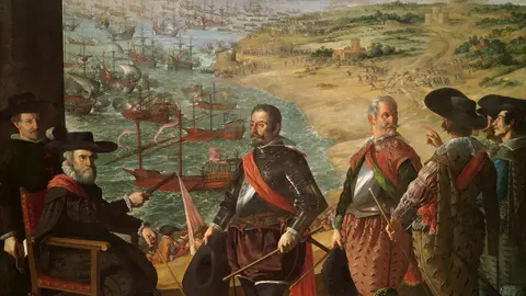 La Defensa de C&aacute;diz contra los ingleses, de Zurbar&aacute;n