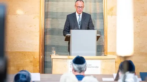 Friedrich Merz sinagoga
