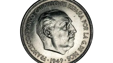 moneda caudillo