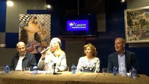 Mesa inaugural en el Casino