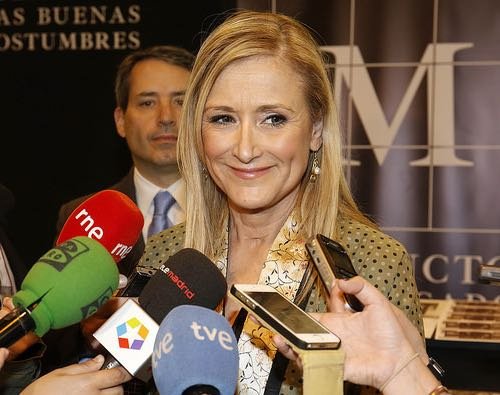 Cristina Cifuentes, presidenta de la Comunidad de Madrid